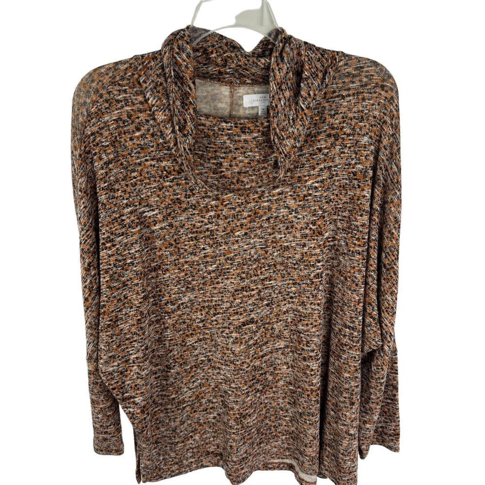 New Directions Multicolor Long Sleeve Top